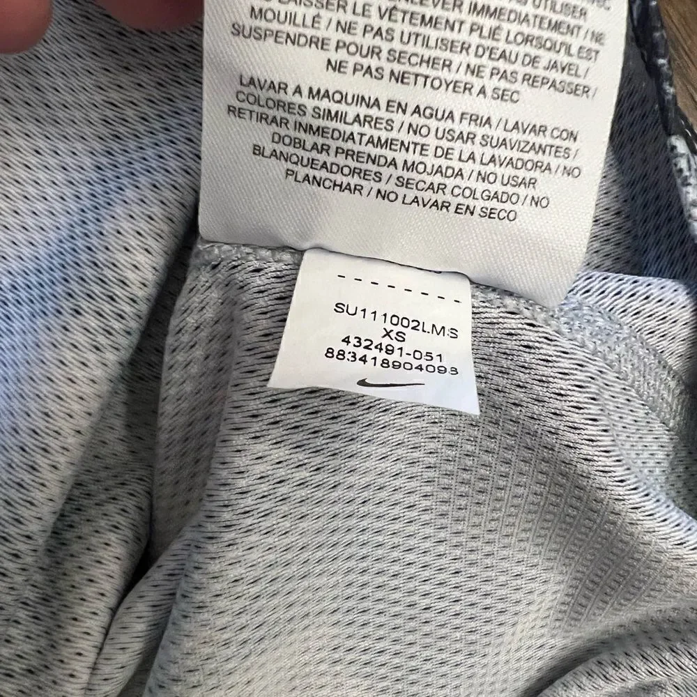 Nike delicately washed